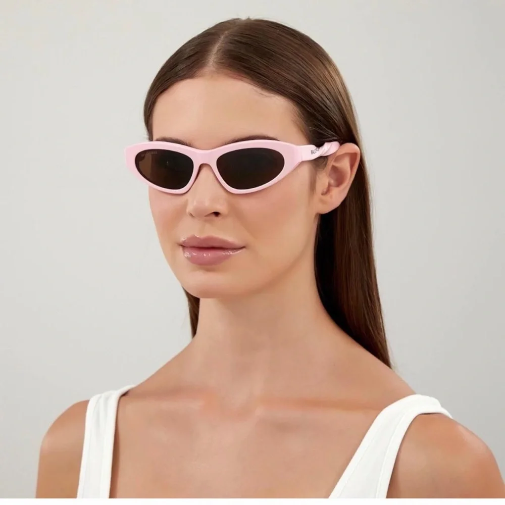 Balenciaga Pink Cat Eye Sunglasses
